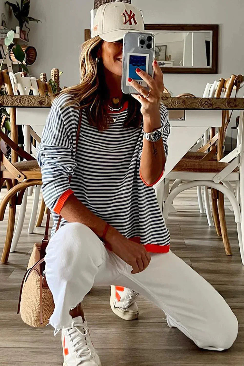 Charlotte - Stylish Striped Sweater