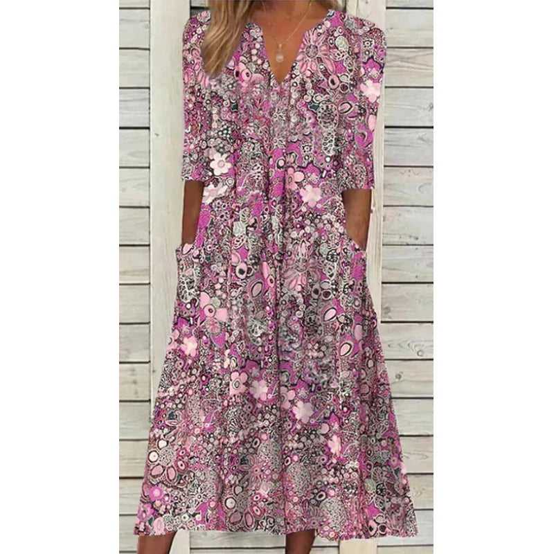 Ivy™ Cotton Boho Dress