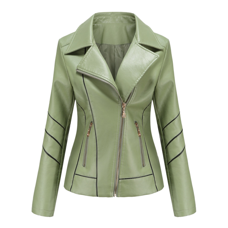 HANNIE - Elegant leather jackets for a timeless look