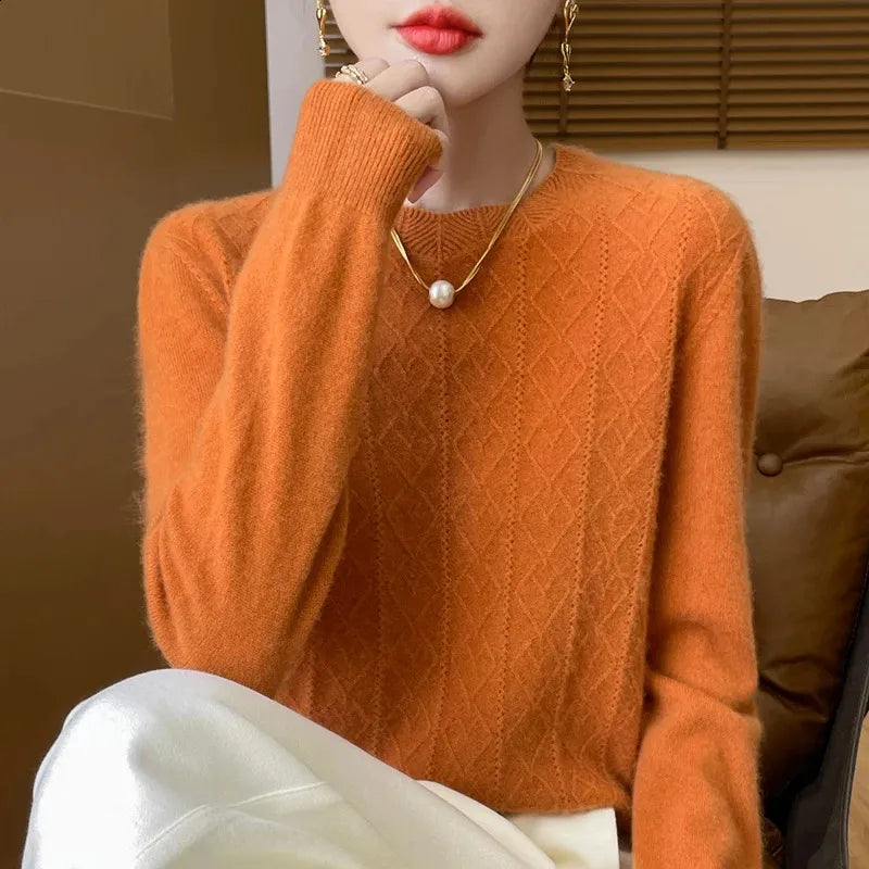Susan - Luxurious cashmere knitted jumper for ultimate comfort