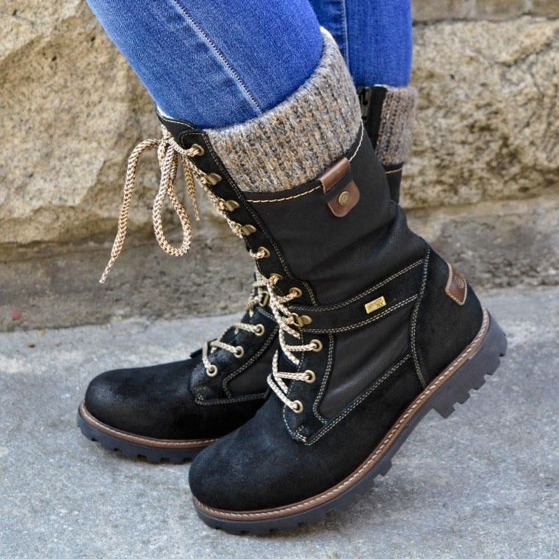 Dorcas - Elegant high-cut women's boots for a sophisticated look