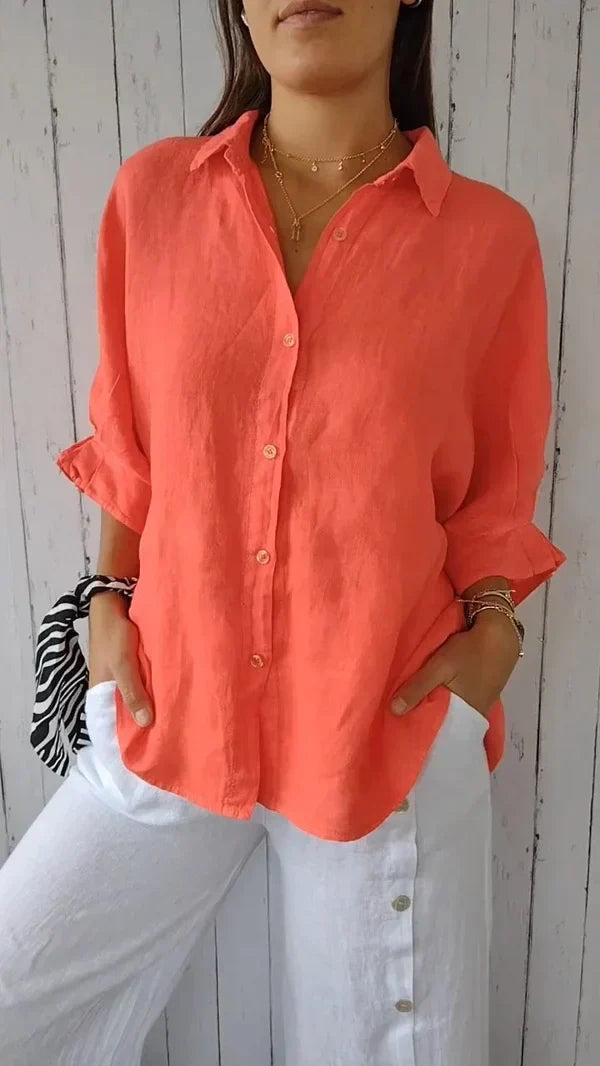 Lena - Lovely Comfortable and Chic Summer Blouse for Women