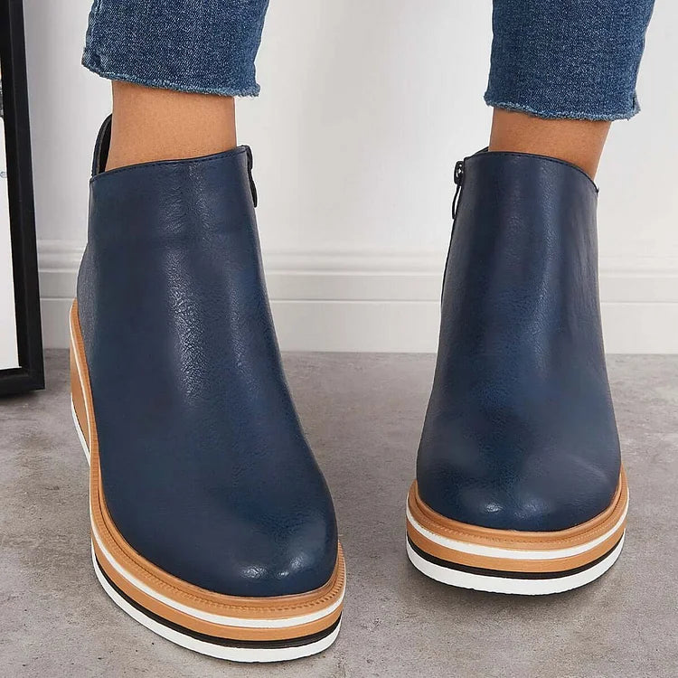 Alba™ - Elegant Wool-Lined Boots