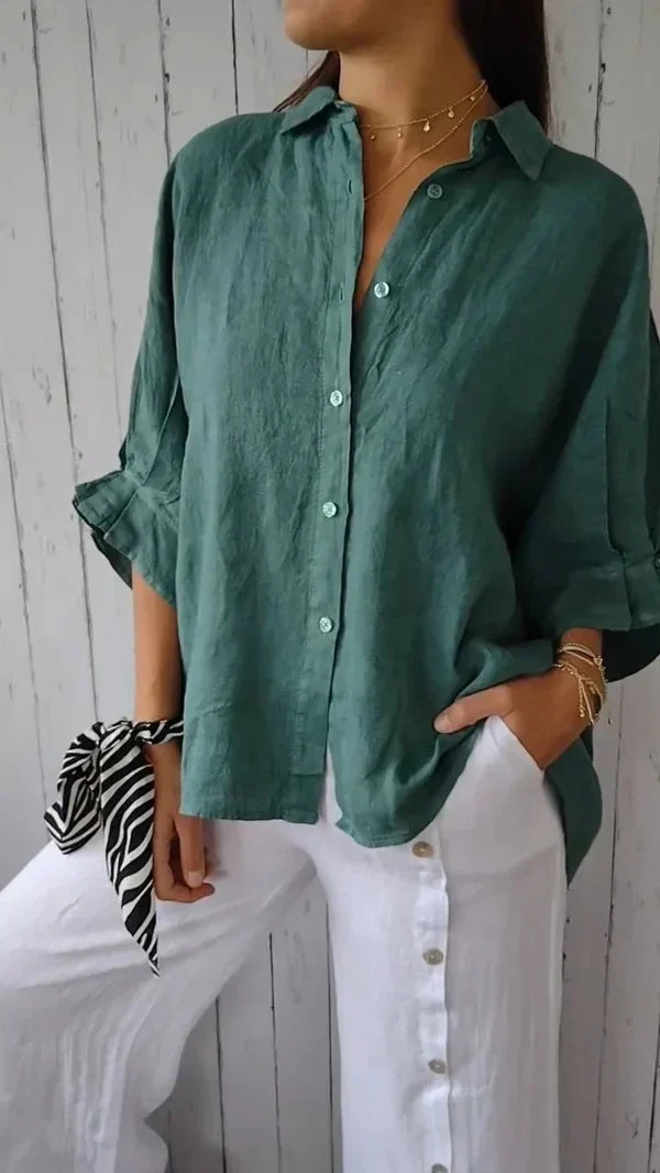 Lena - Lovely Comfortable and Chic Summer Blouse for Women