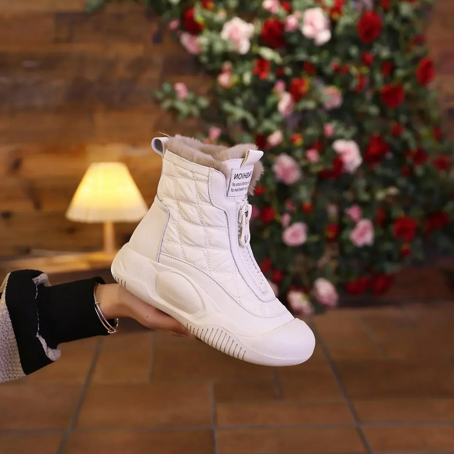 Frances - Comfortable waterproof boots with a soft sole