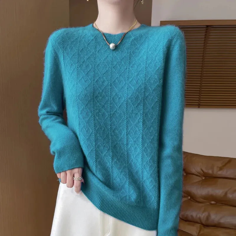 Susan - Luxurious cashmere knitted jumper for ultimate comfort