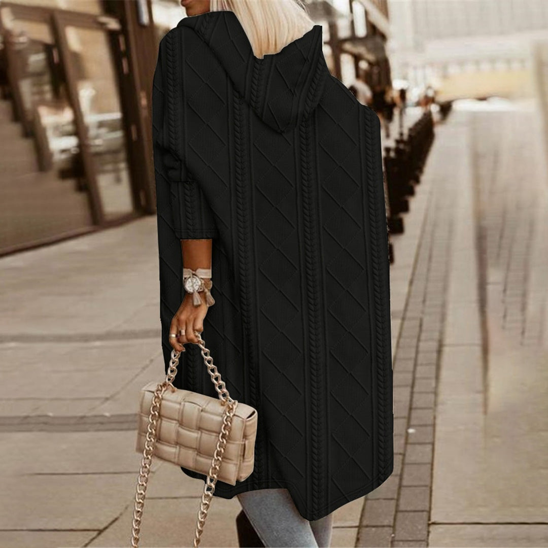 RIBBETE - Stylish jacket with trendy hoodie