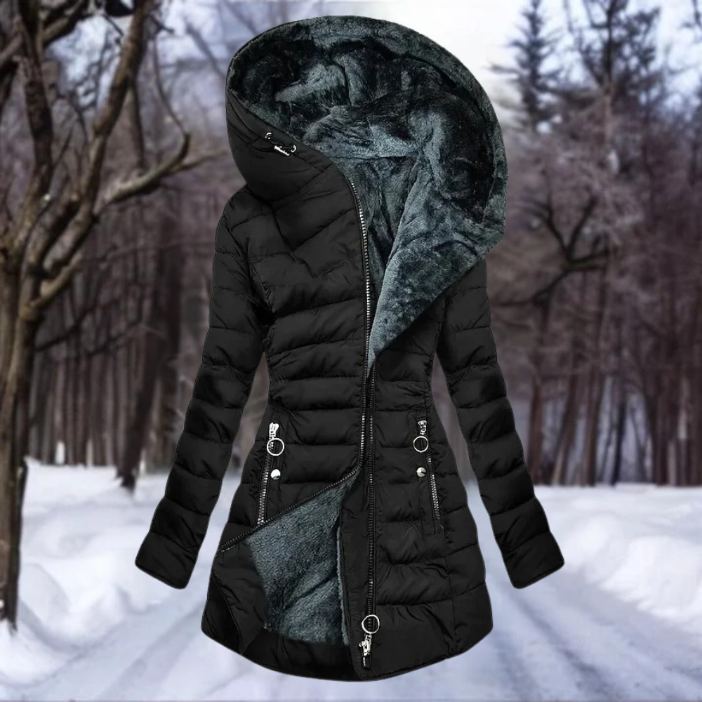 ILTA - Luxury and comfort: warm plush jacket for women