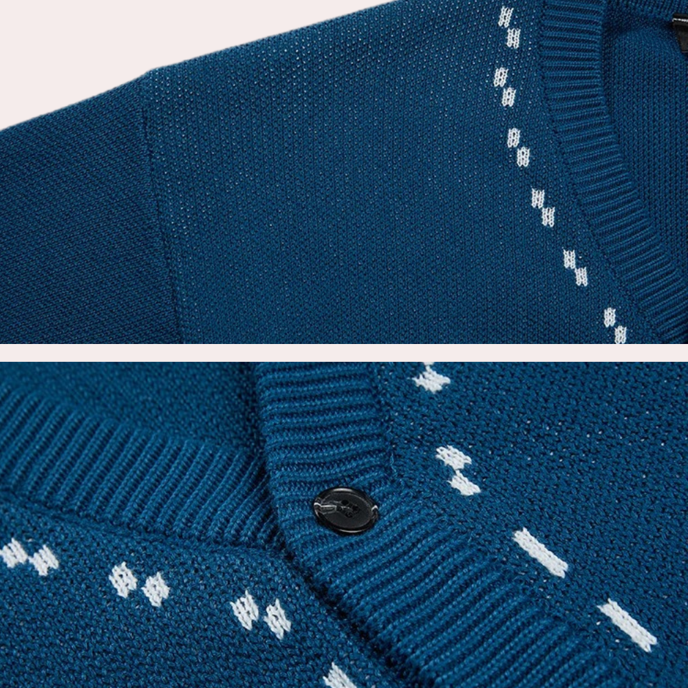 Cipriano - Stylish men's cardigan for a modern look