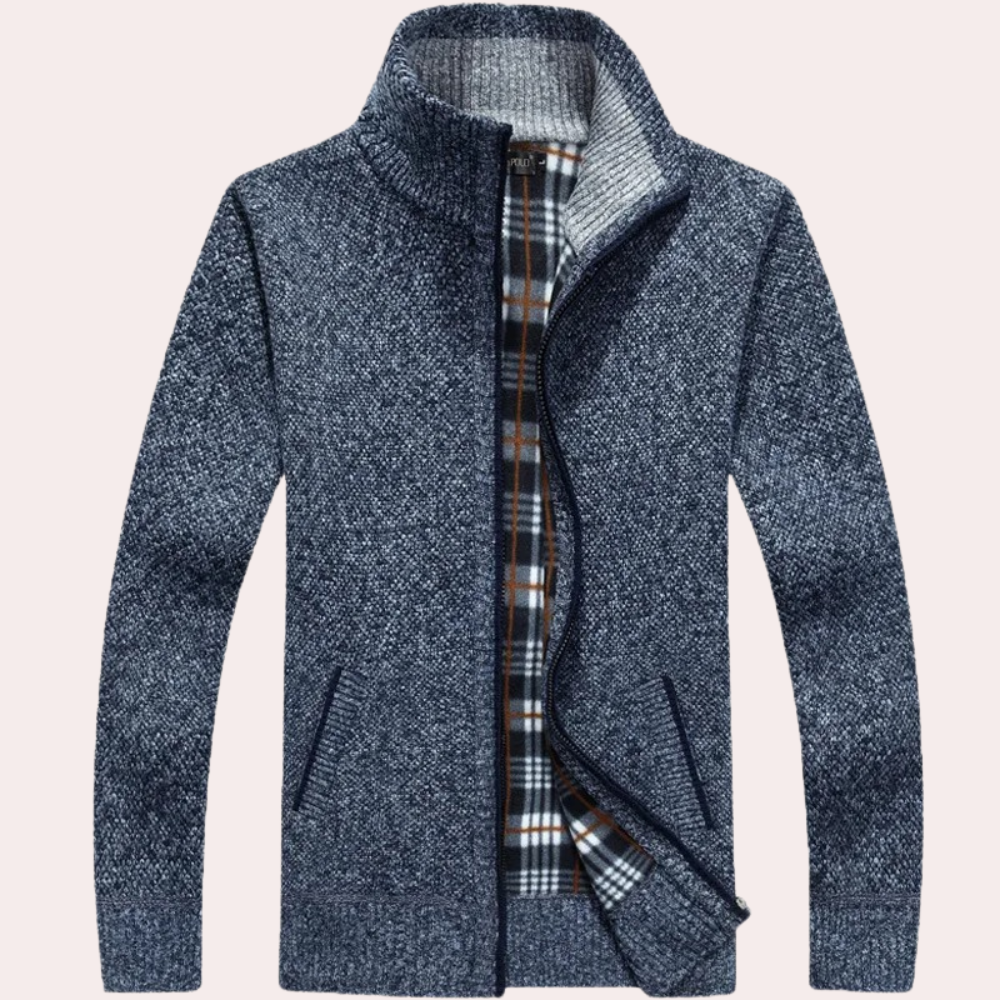 Stylish and Comfortable Men's Knitted Cardigan for Every Occasion