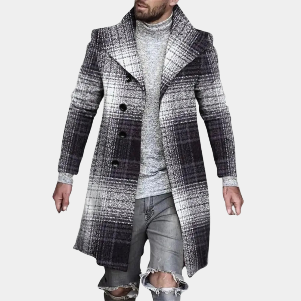 Trendy Mid-length Jacket for the Fashion-conscious Man