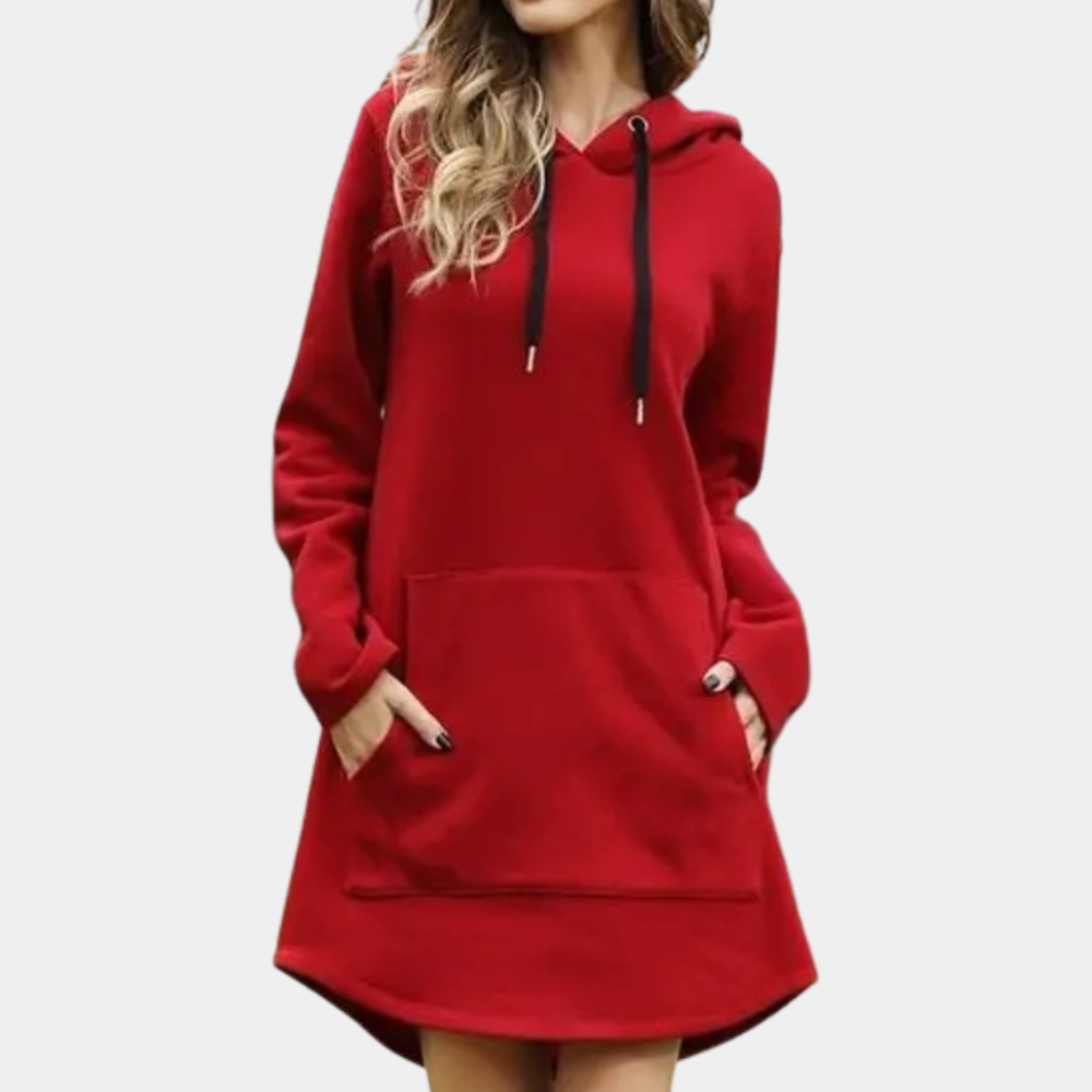 Stylish and long women's hoodie for ultimate comfort