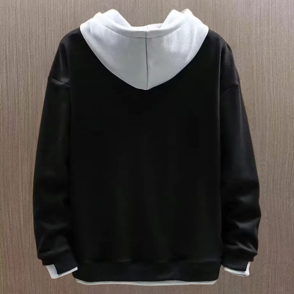Casual and warm men's hoodie