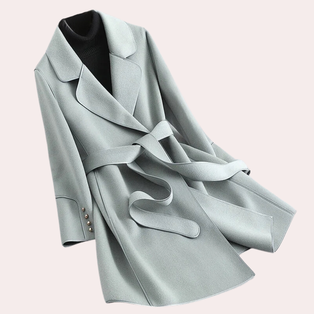 Elegant women's trench coat in luxurious quality