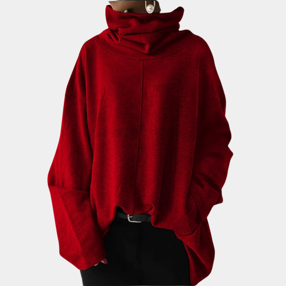 Stylish modern turtleneck for women