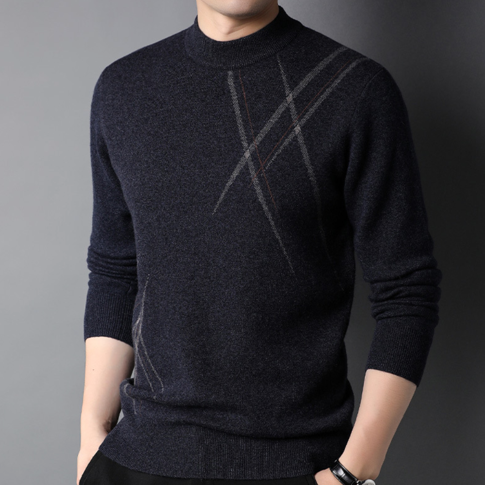 Iulian - Elegant and comfortable knitted jumper for men