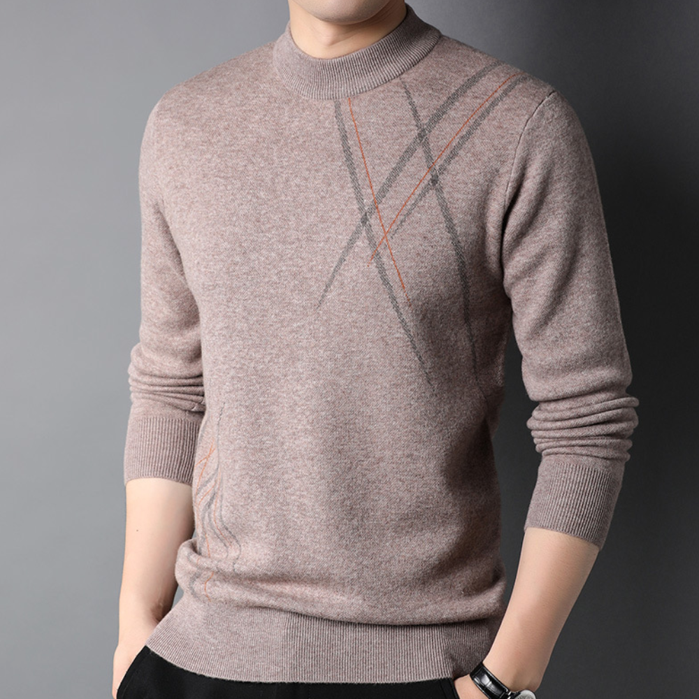 Iulian - Elegant and comfortable knitted jumper for men