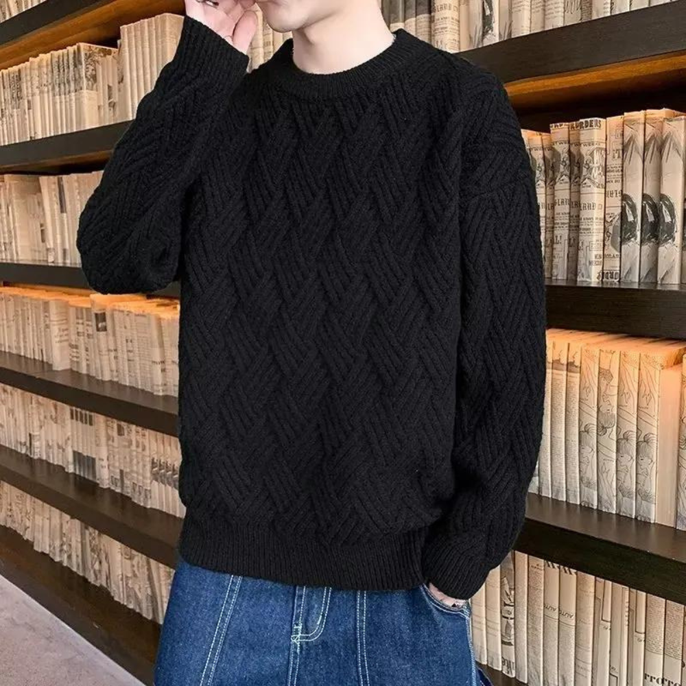 Kronid - Elegant knitted jumper for men