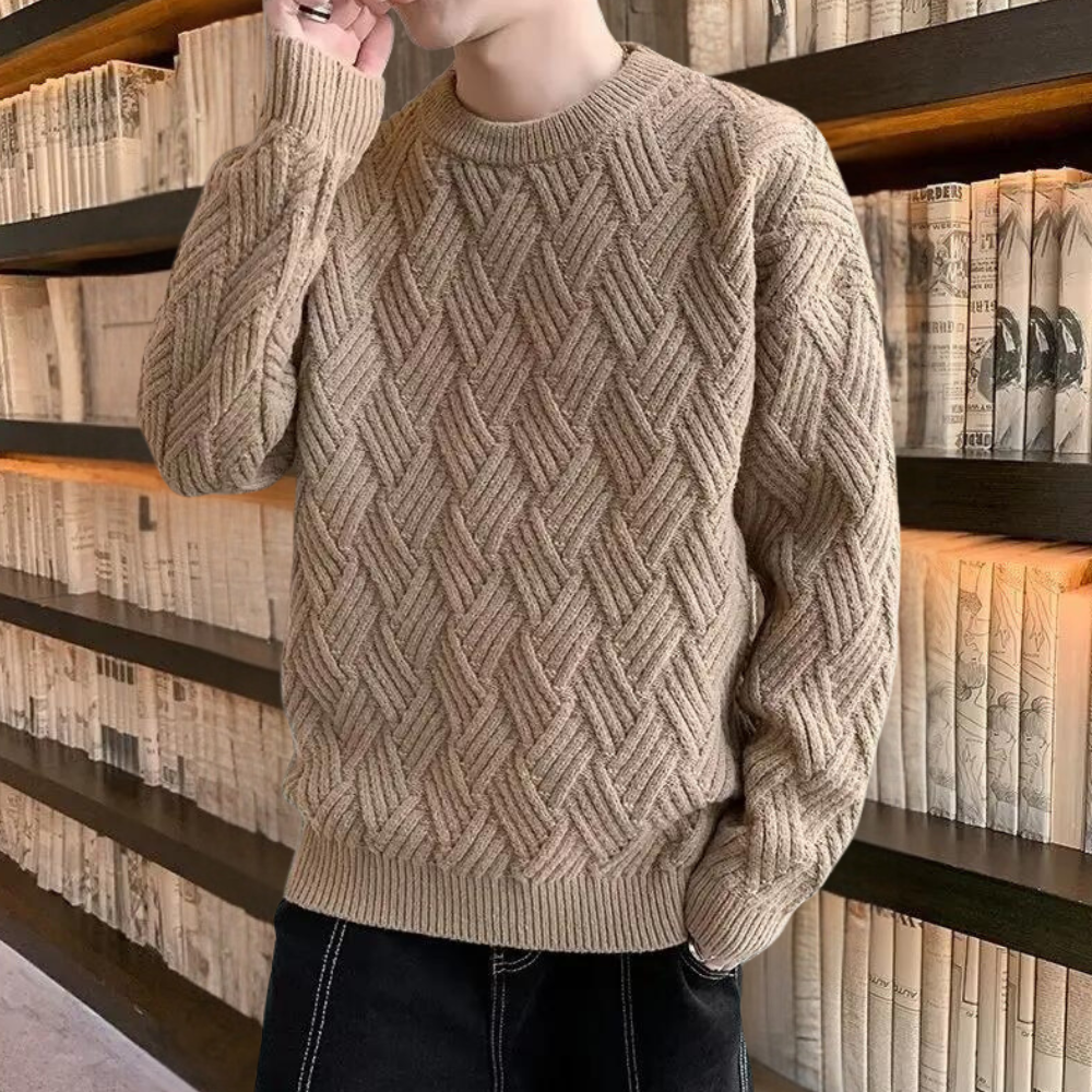 Kronid - Elegant knitted jumper for men