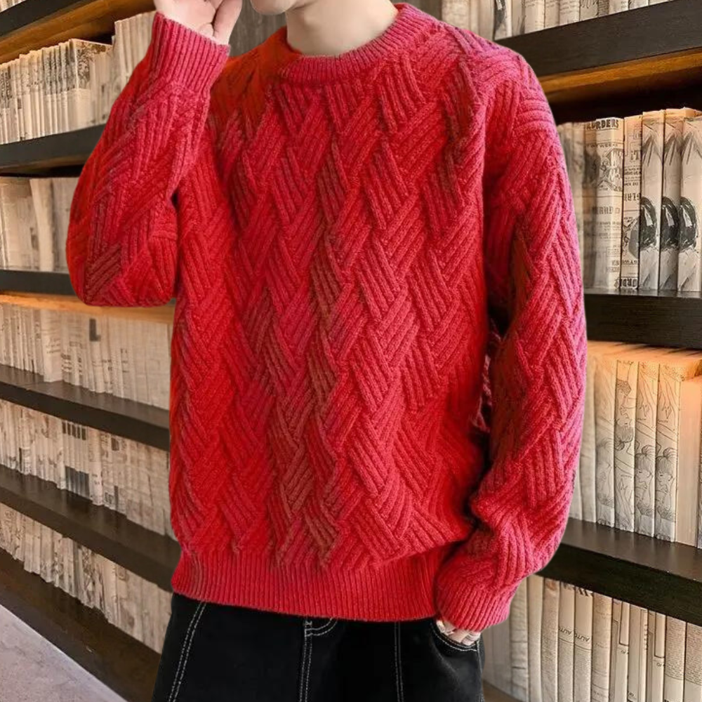 Kronid - Elegant knitted jumper for men