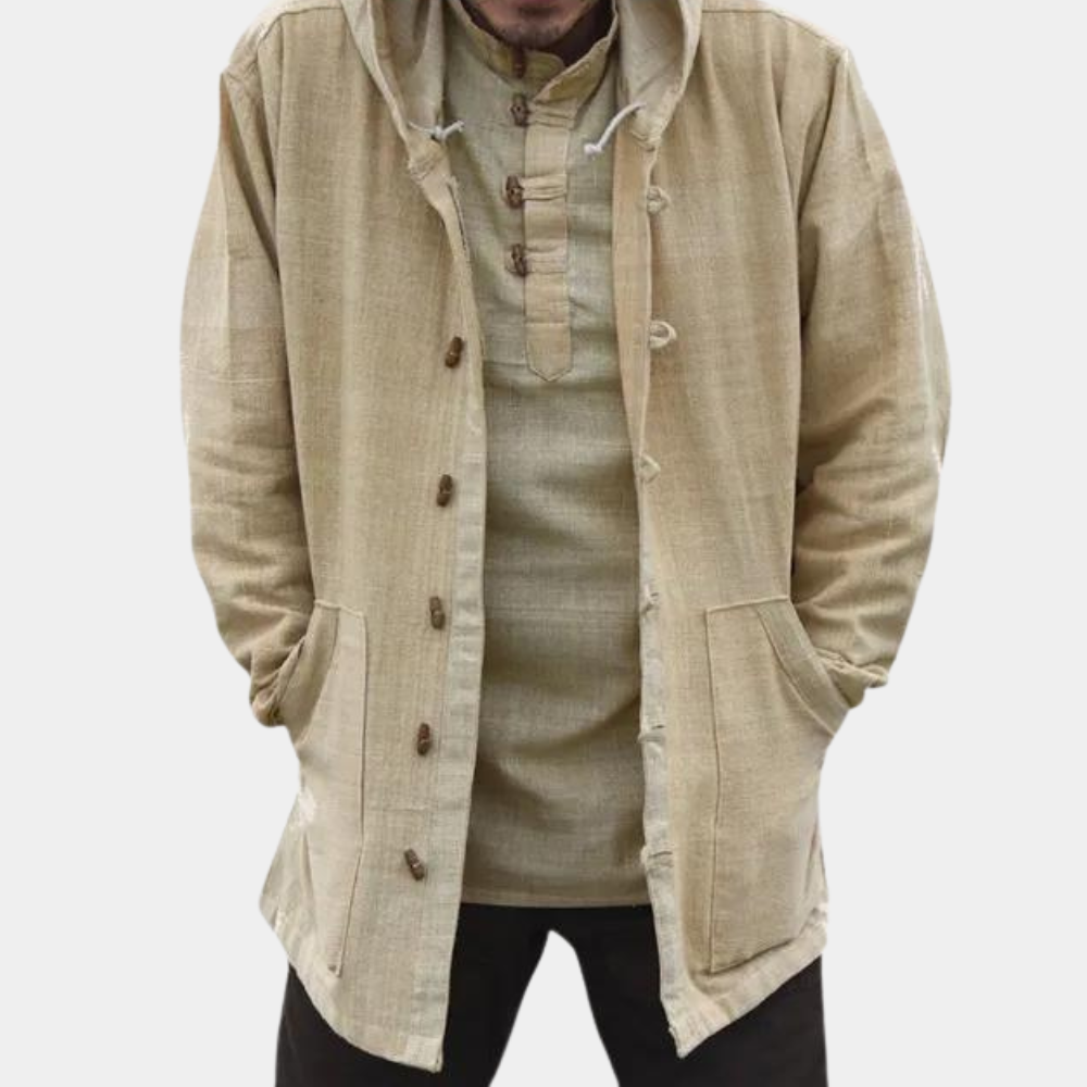 Codrut - Fashionable men's hooded jacket