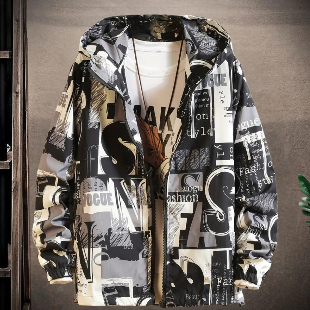 Stylish Urban Lightweight Jacket with Hood from Dimitri for Men