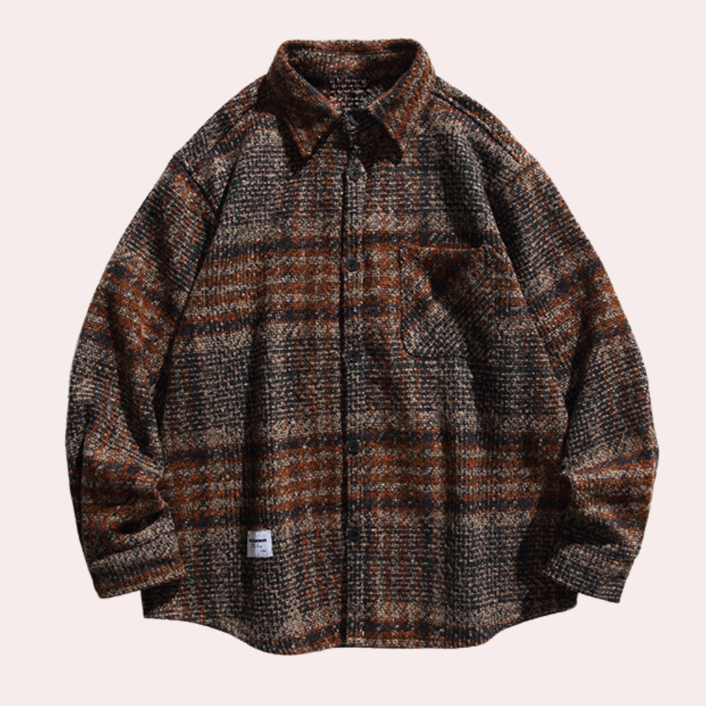 Dimitrios - Stylish and Comfortable Checked Men's Jacket