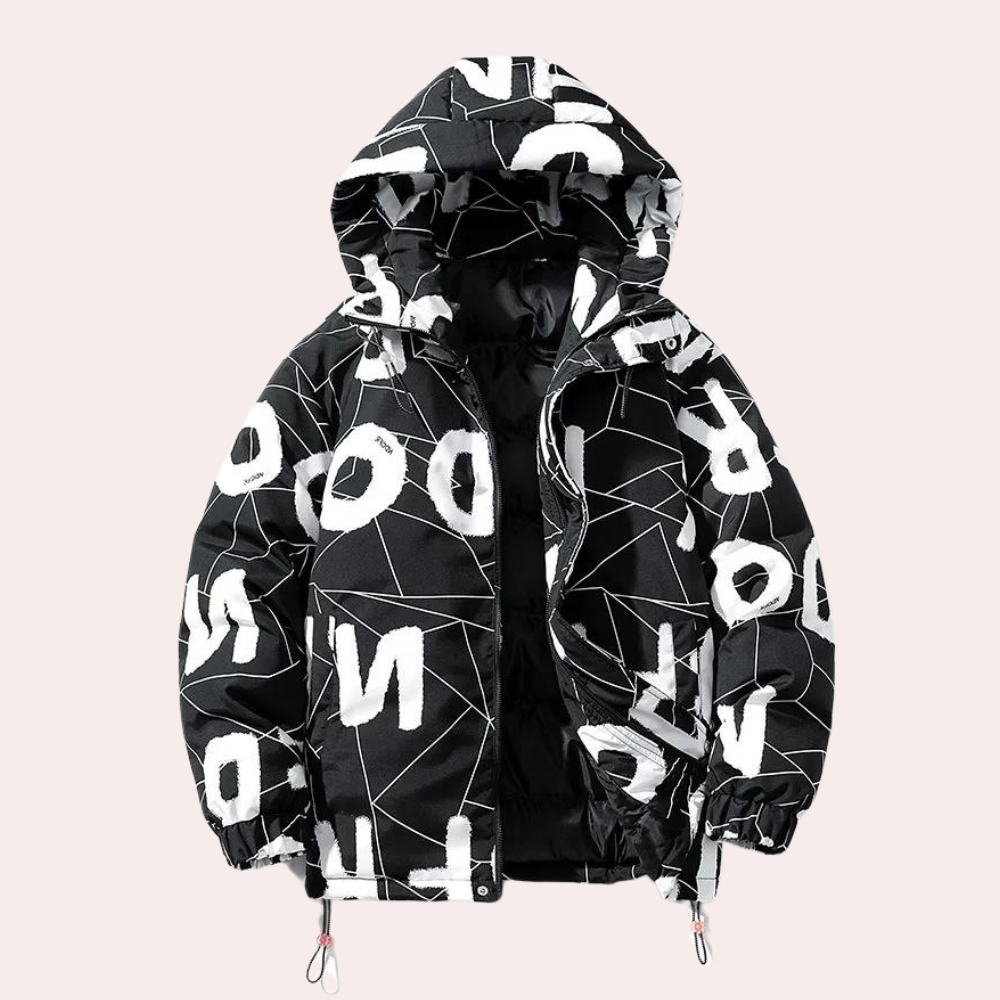 Dareau - Elegant men's jacket with trendy hoodie