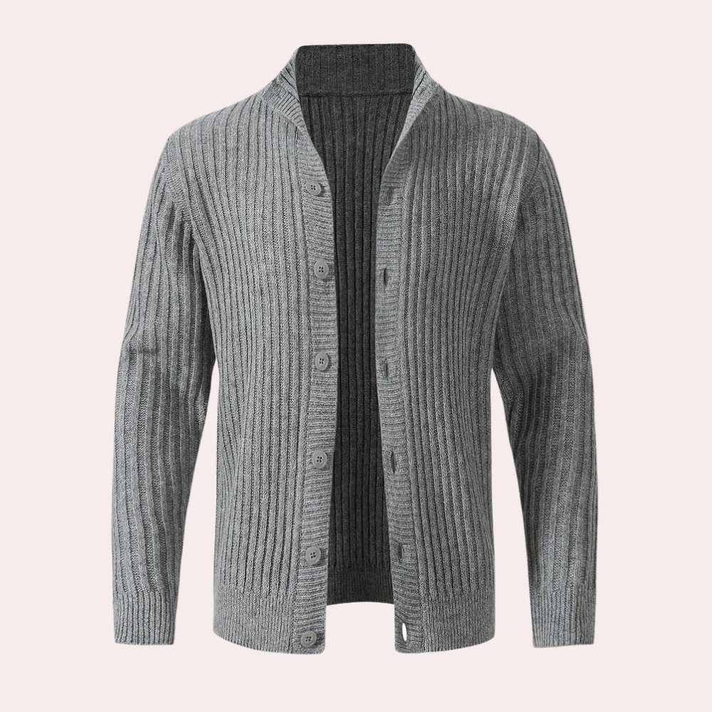ETHAN - Tough Knitted Winter Cardigan for Men