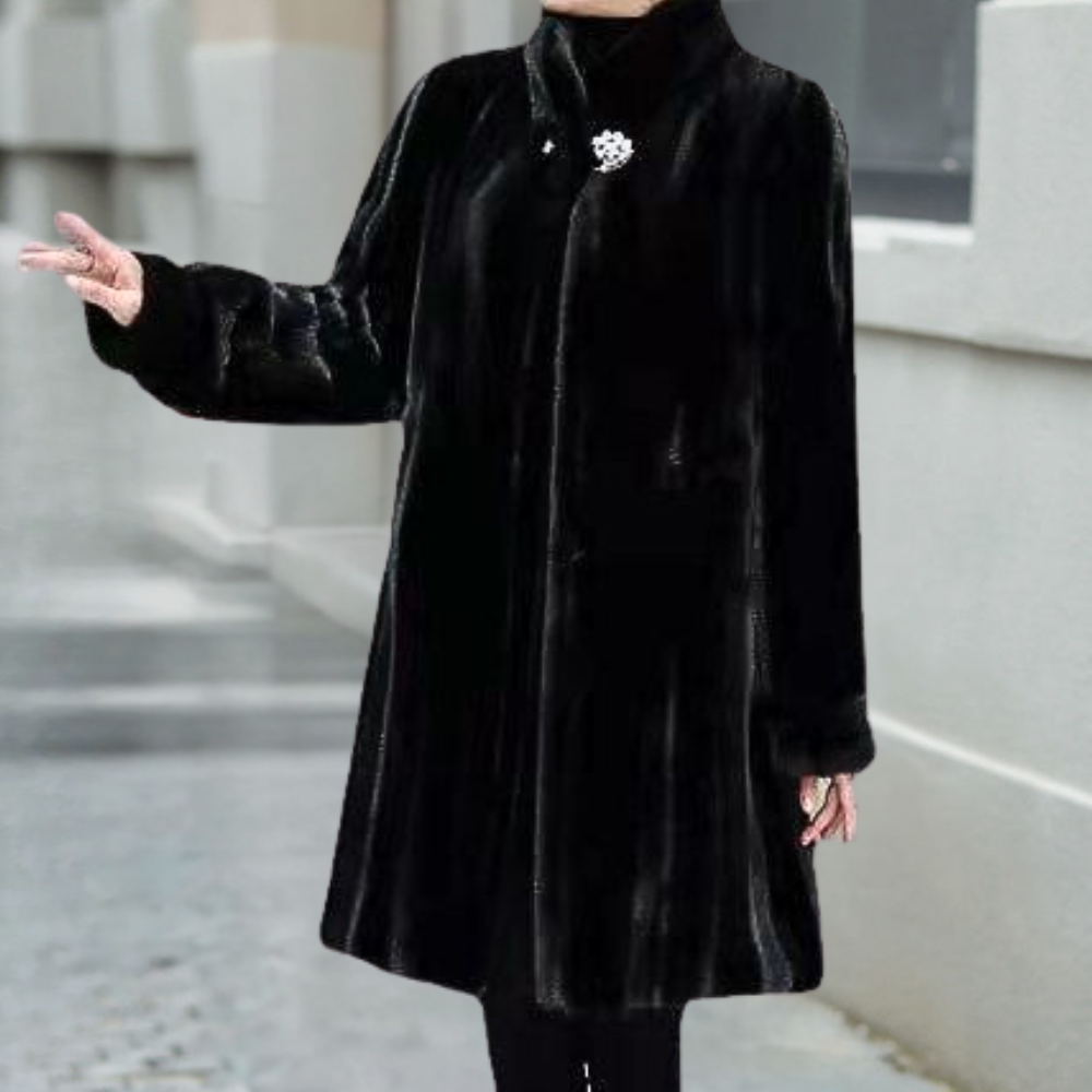 Elegant Warm Winter Coat for Women - LAURA