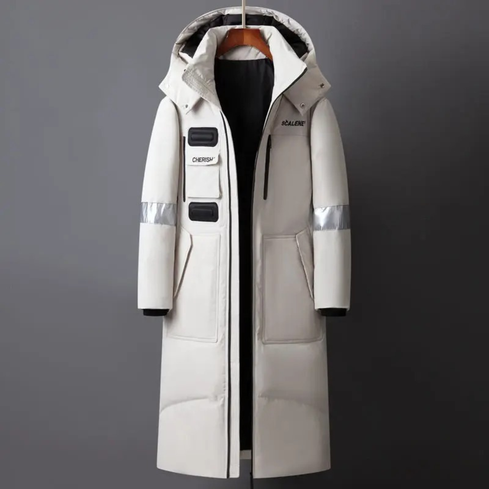 CLEMENT - Men's Winter Cloak with Hood for Ultimate Protection