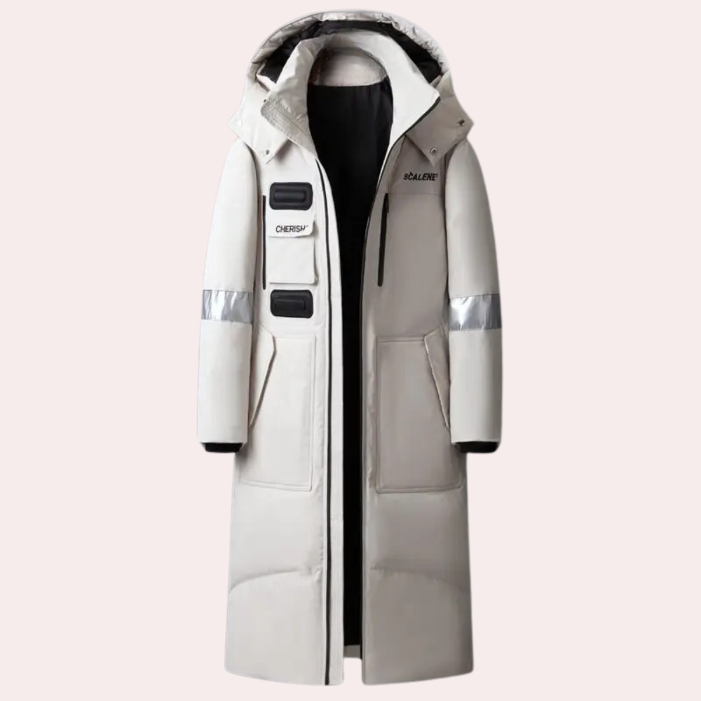 CLEMENT - Men's Winter Cloak with Hood for Ultimate Protection