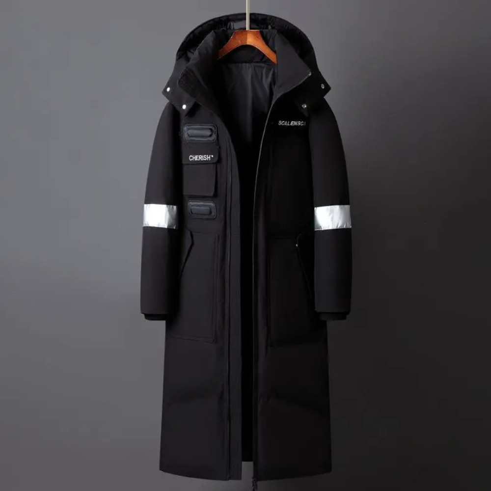 CLEMENT - Men's Winter Cloak with Hood for Ultimate Protection
