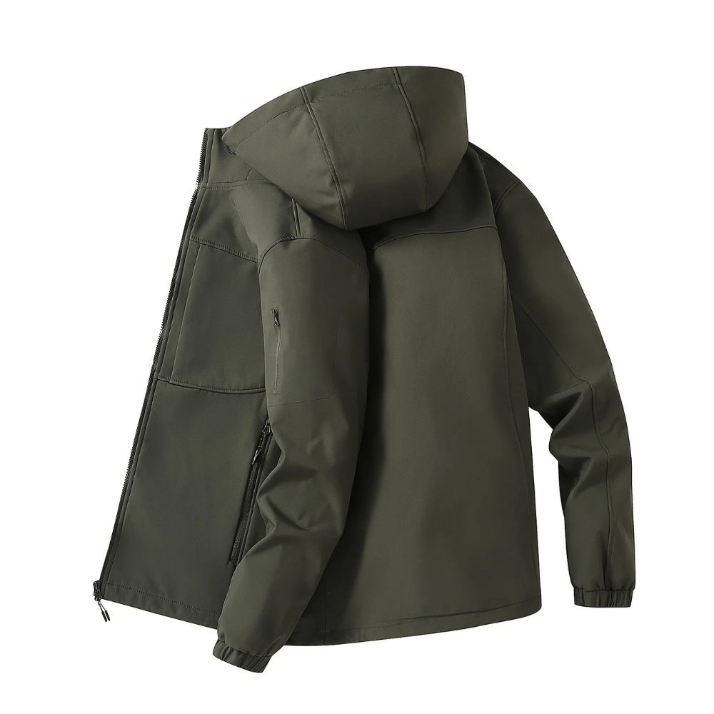 CARLO - Comfortable fleece outer jacket for men