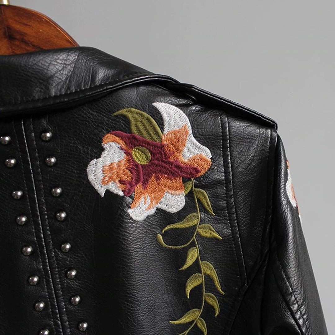 ALISON - Trendy women's jacket with beautiful floral print