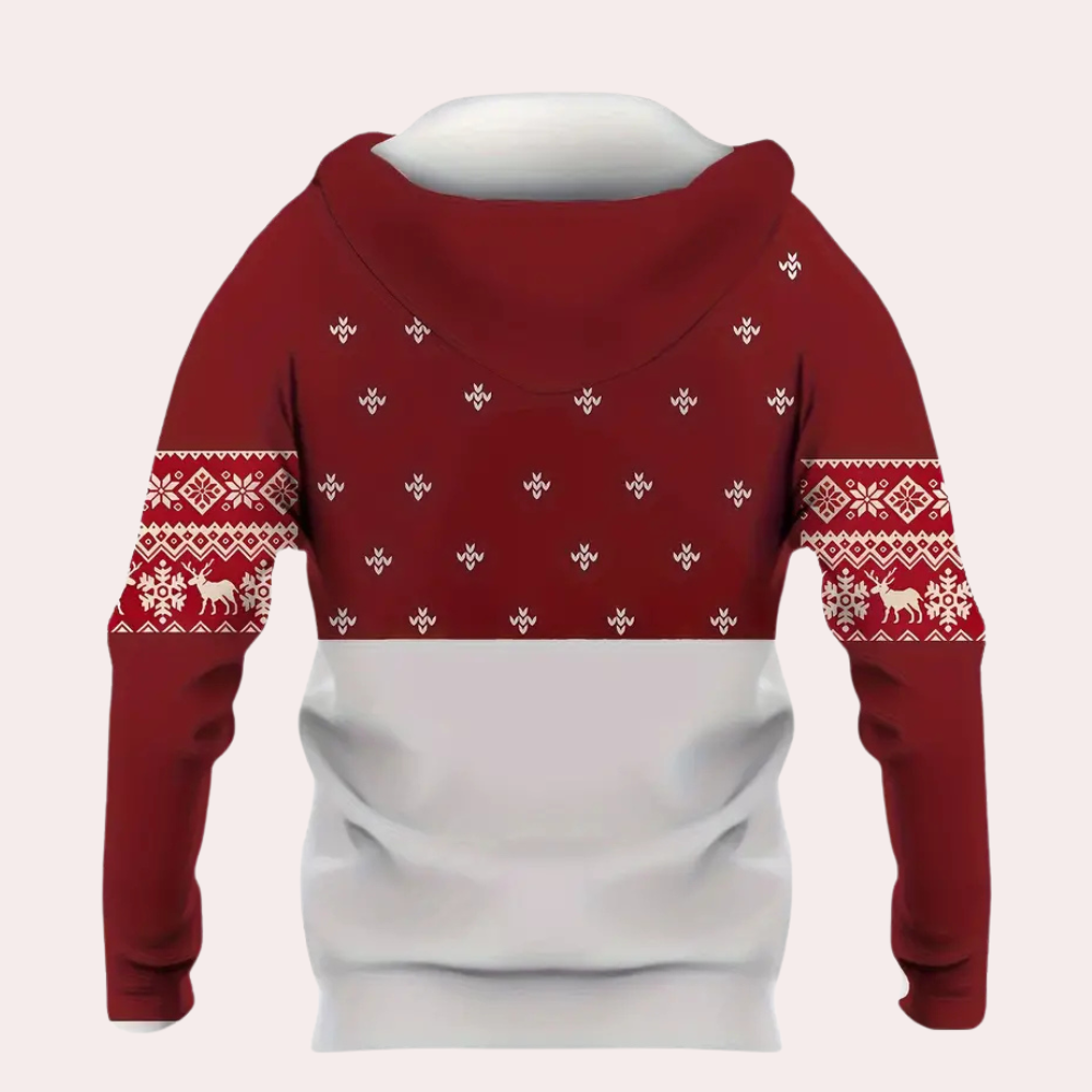 ADRIANNE - Trendy Casual Christmas Hoodies for Men