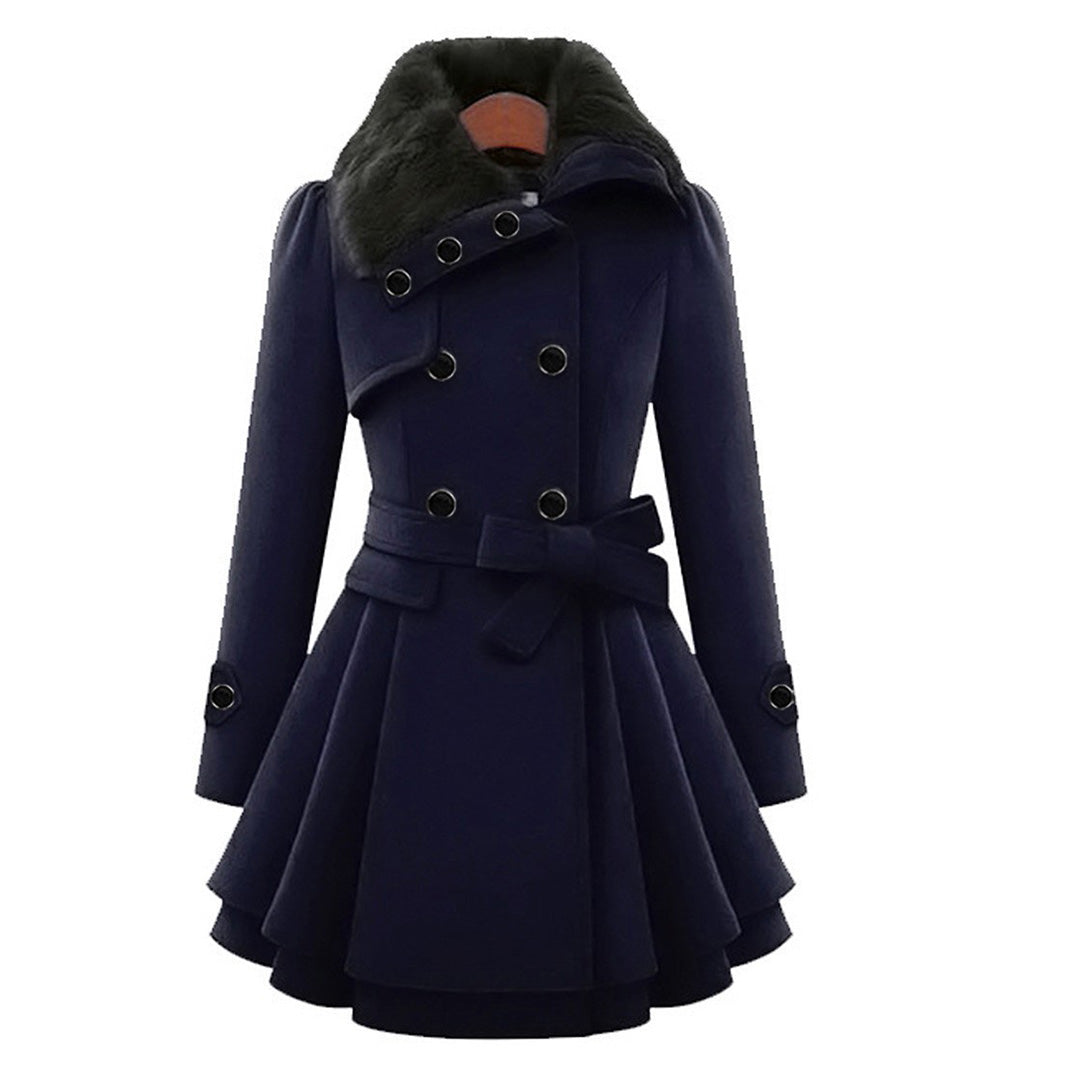 Eliza - Stylish and luxurious long winter coat for women