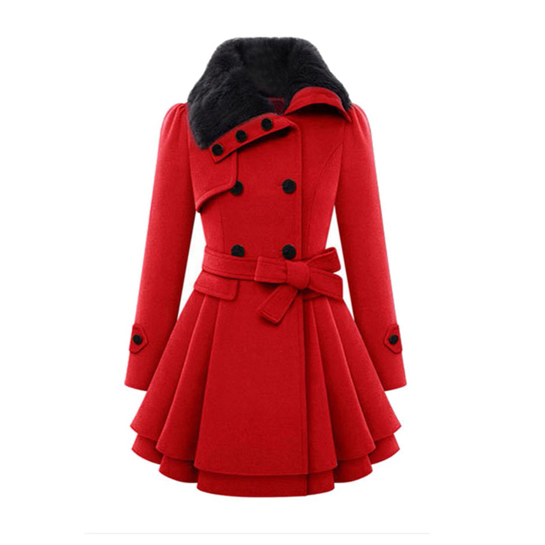 Eliza - Stylish and luxurious long winter coat for women