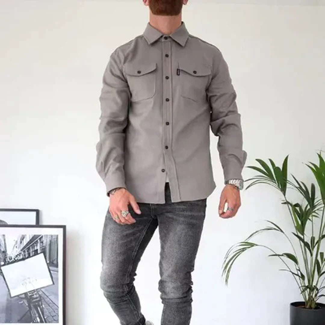 FRED - Elegant long-sleeved shirt