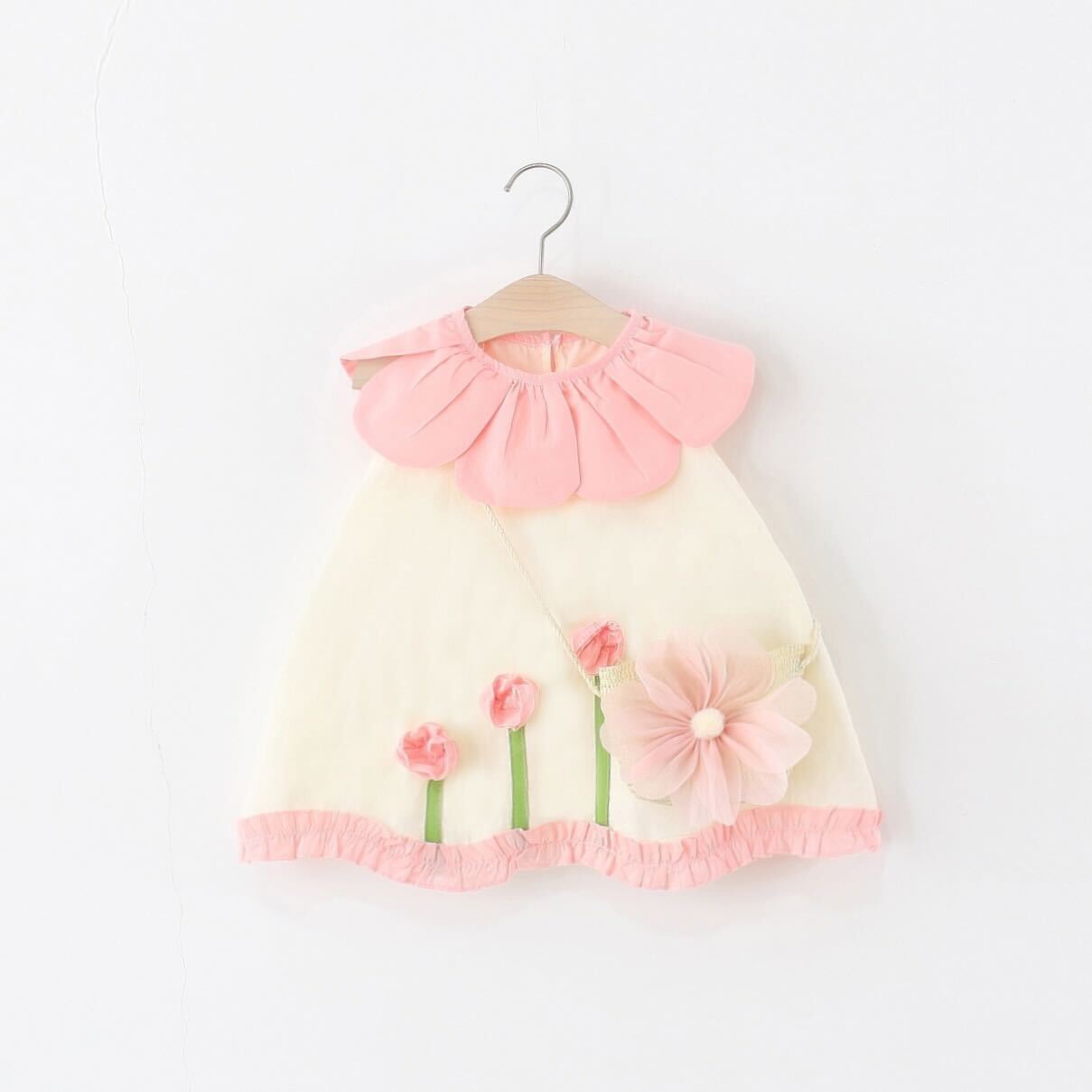 Three flower dress