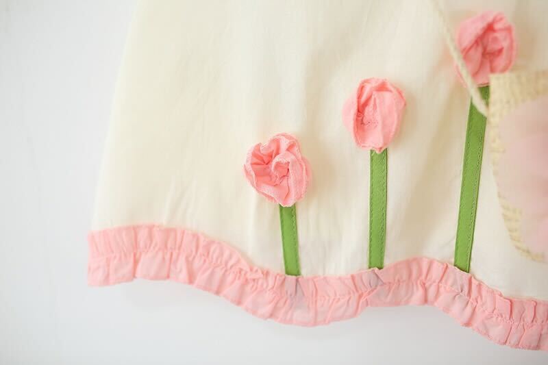 Three flower dress