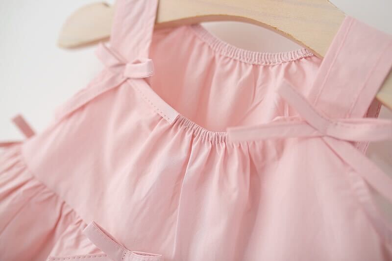 Bow knot tier dress