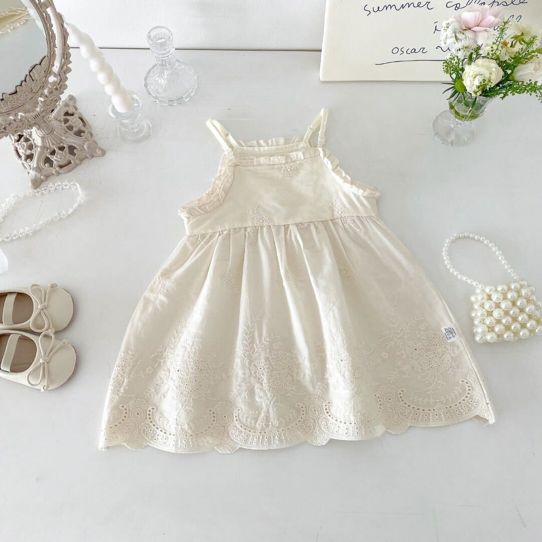 Embroidered dress and tshirt premium set