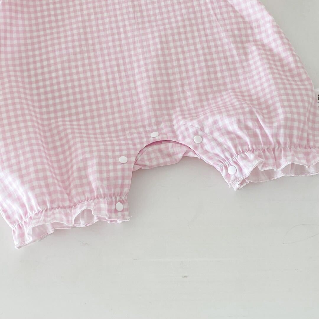 Rabbit checkered jumpsuit