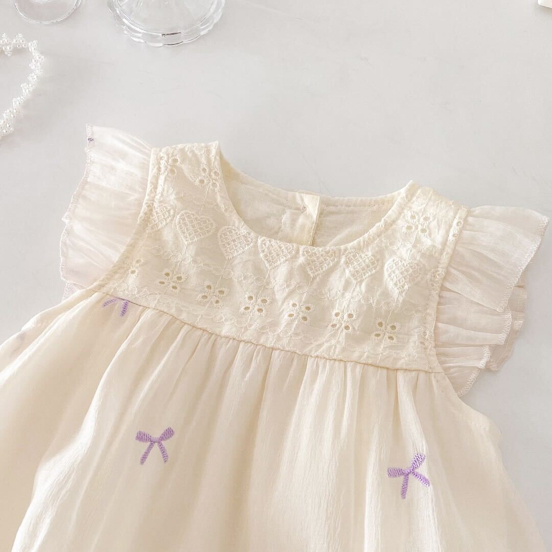 Embroidered premium romper