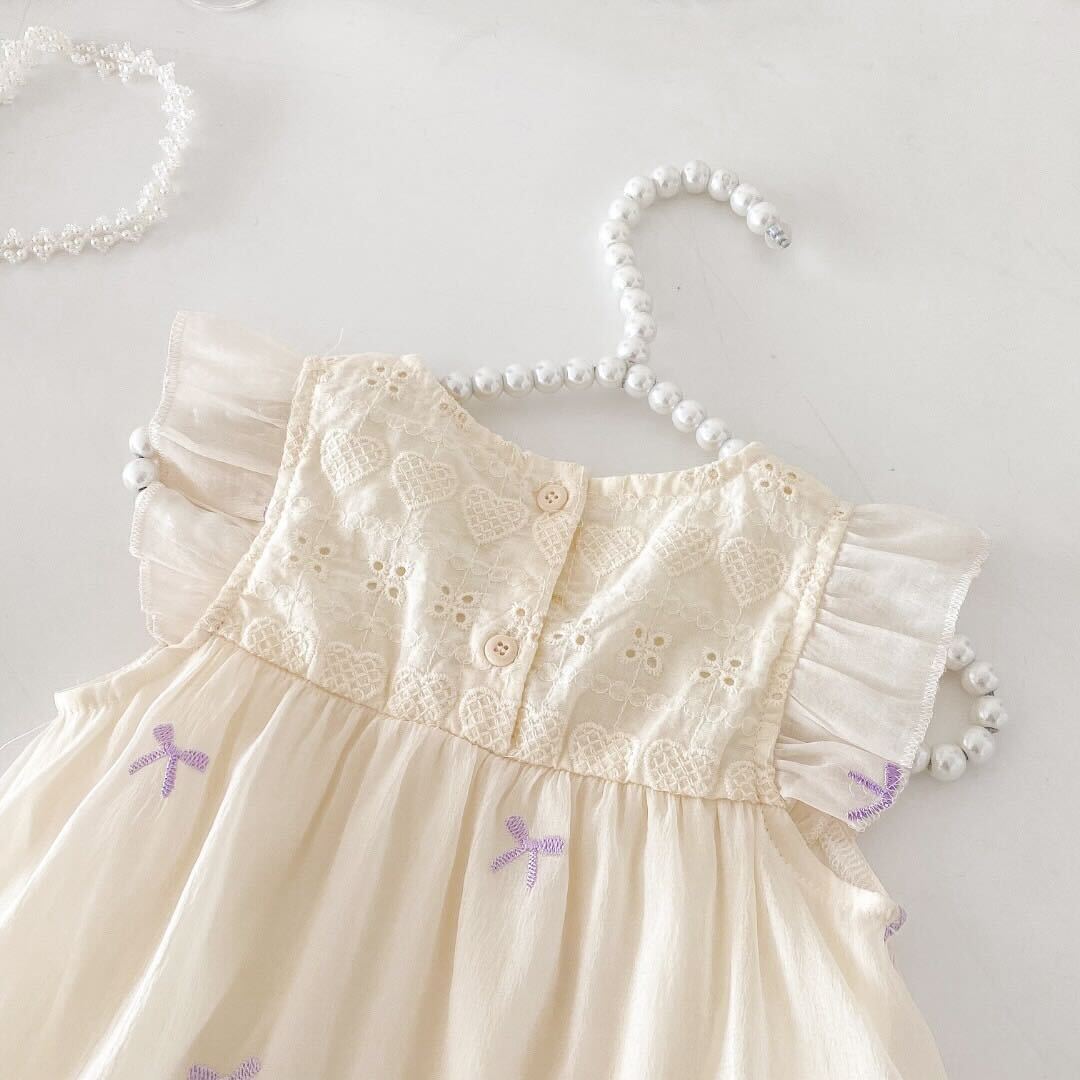 Embroidered premium romper