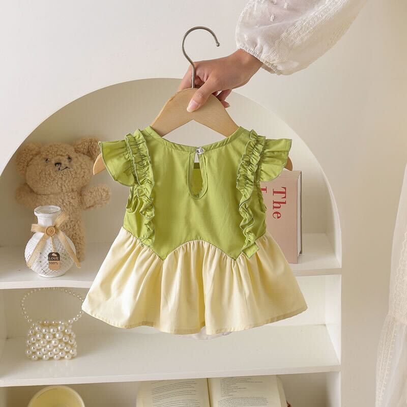 Big flower romper