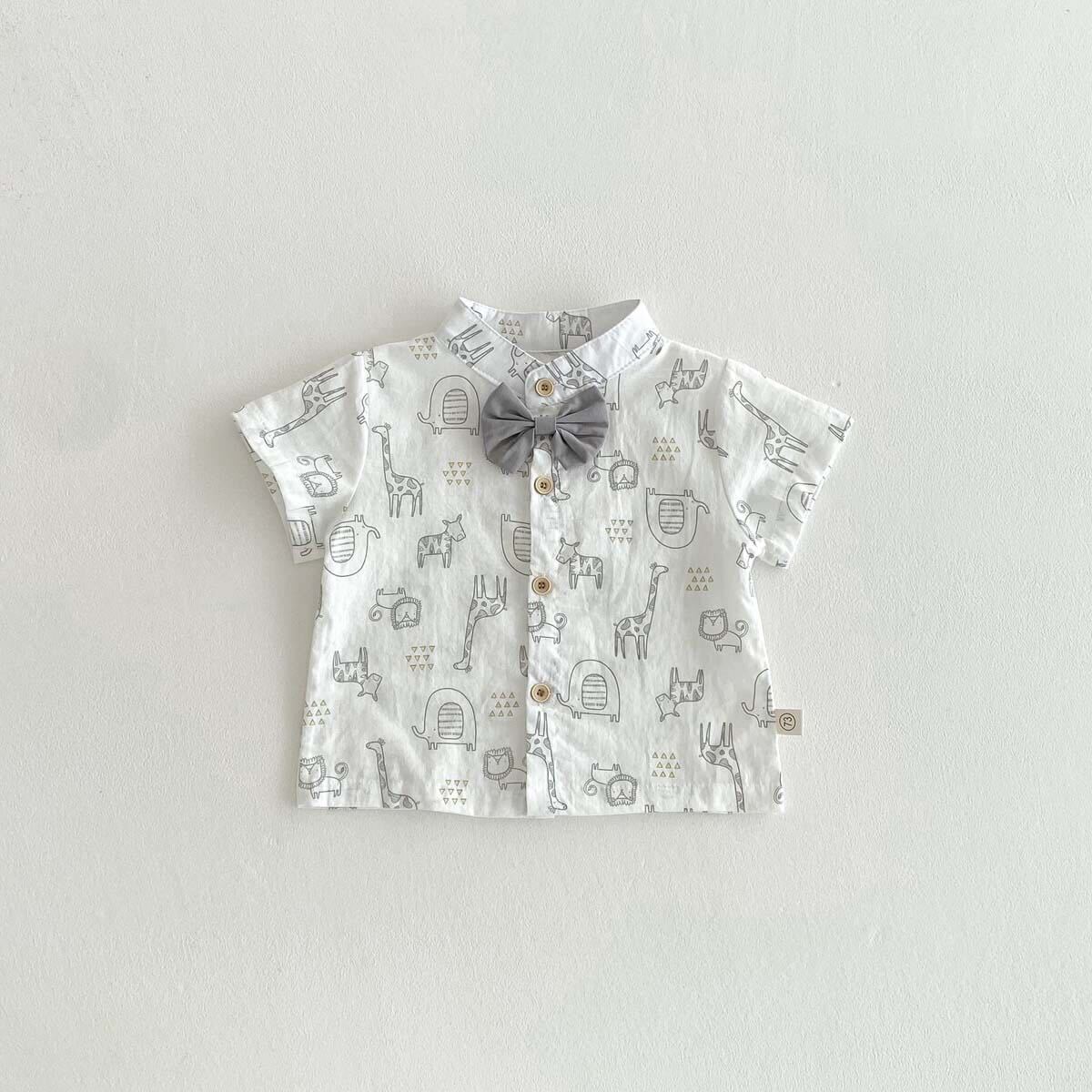 Animal printed bow set