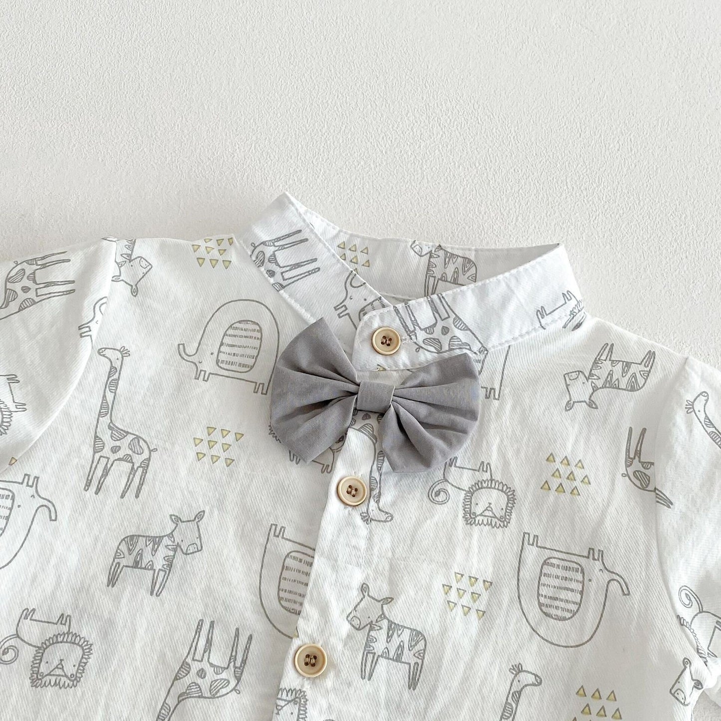 Animal printed bow set