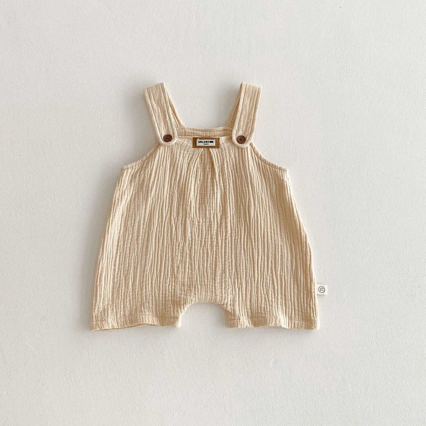 Creased dungaree